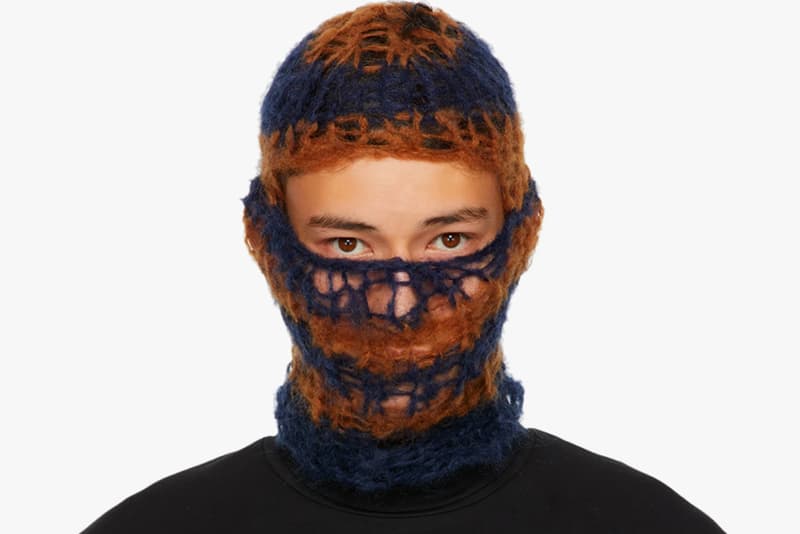 Raf Simons Knitted Mohair Balaclavas menswear streetwear spring summer 2020 collection ss20 accessories