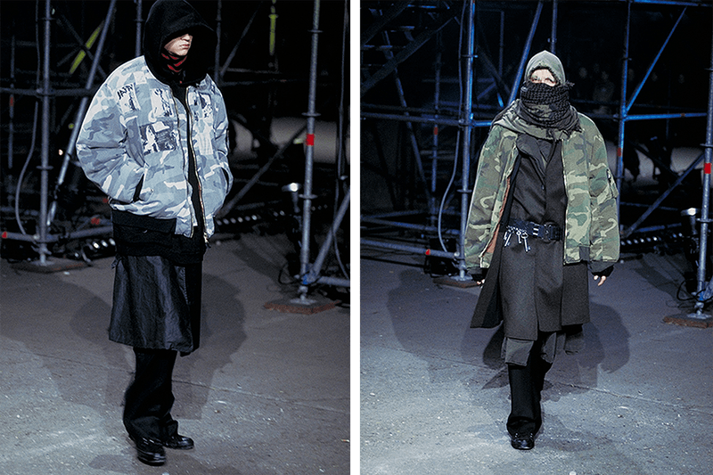 raf simons riot bomber jacket army streetwear behind the hype drake toosie slide kanye west surplus fall winter 2001 menswear archive grailed collector