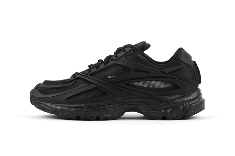 Reebok Premier Road Modern Sneaker Collection wider release black white marathon black white mesh overlays layered construction