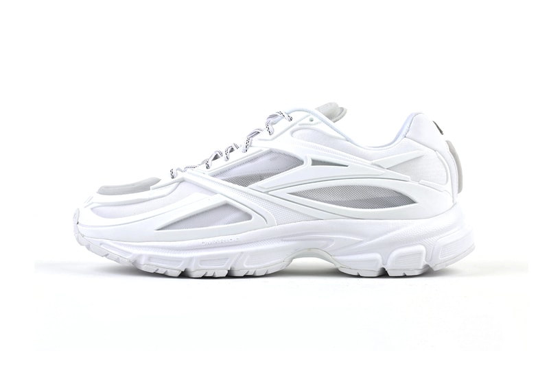 Reebok Premier Road Modern Sneaker Collection wider release black white marathon black white mesh overlays layered construction