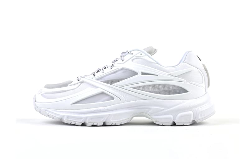 Reebok Premier Road Modern Sneaker Collection wider release black white marathon black white mesh overlays layered construction