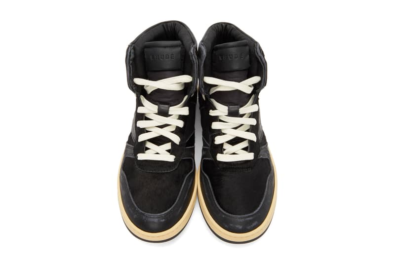 RHUDE RHECESS-HI Sneakers Black Release Buy Price Info