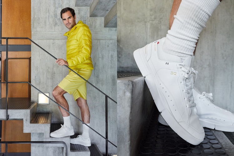 Roger Federer and On Ace Classic Tennis Style with The Roger Centre Court