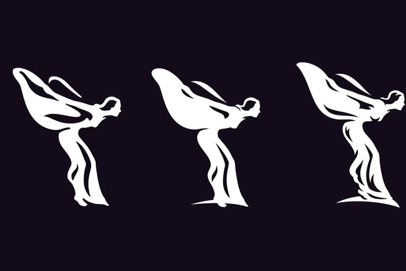 Pentagram Updates Rolls-Royce Brand Identity logo monogram spirit of ecstasy car print design
