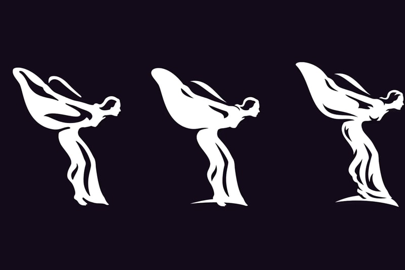 Pentagram Updates Rolls-Royce Brand Identity logo monogram spirit of ecstasy car print design