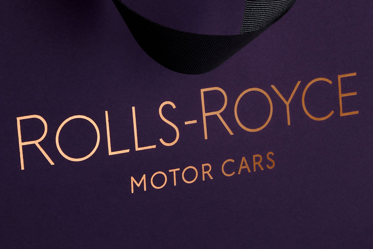 Pentagram Updates Rolls-Royce Brand Identity logo monogram spirit of ecstasy car print design
