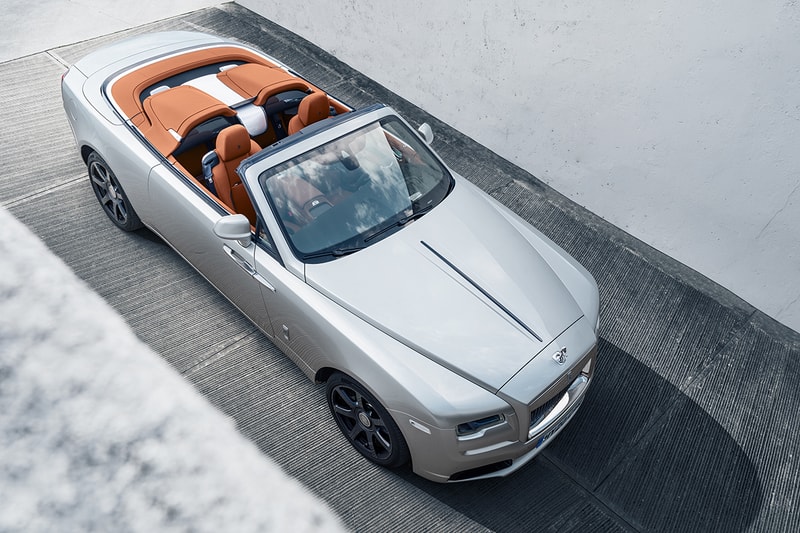 Rolls-Royce Dawn Silver Bullet Release Information First Look British-German High Luxury Automotive Drop Head Coupe Convertible Driving Special Limited Edition V12 Power Engine