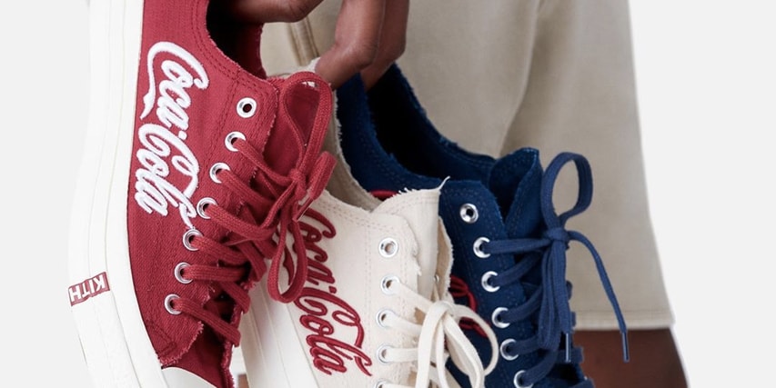 Kith X Coca Cola X Converse Chuck 70 Low First Look Hypebeast