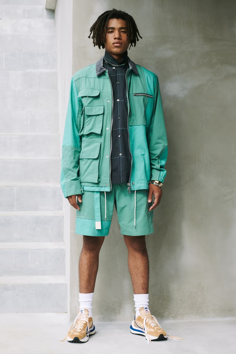 sacai Spring/Summer 2021 Collection Lookbook, Nike collaboration sneaker blazer low daybreak vaporwaffle tour shoe footwear menswear resort ss21 Love Over Rules release date