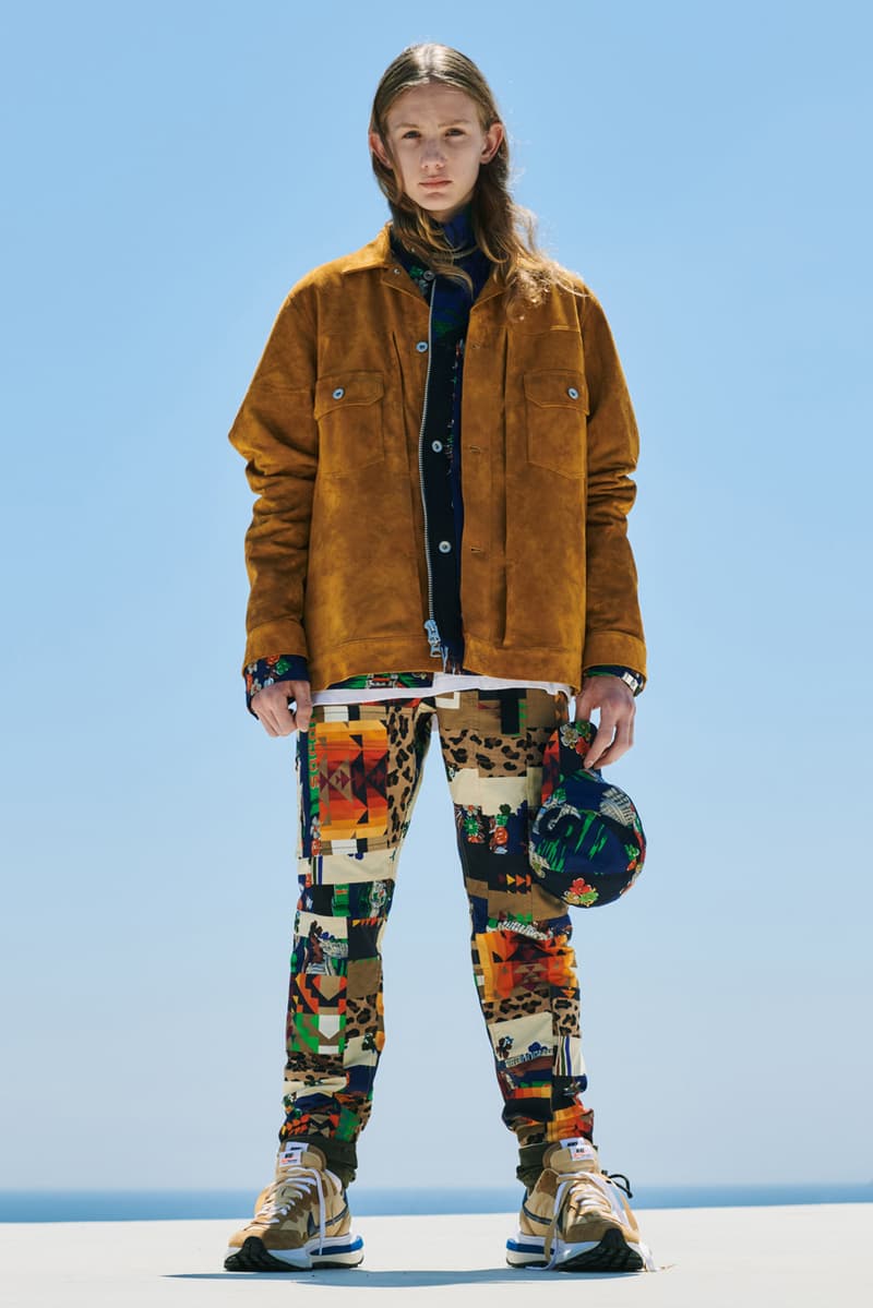 sacai Spring/Summer 2021 Collection Lookbook, Nike collaboration sneaker blazer low daybreak vaporwaffle tour shoe footwear menswear resort ss21 Love Over Rules release date