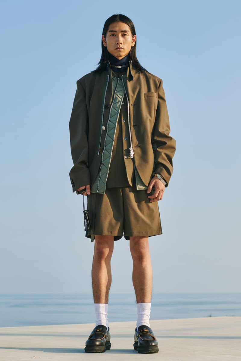 sacai Spring/Summer 2021 Collection Lookbook, Nike collaboration sneaker blazer low daybreak vaporwaffle tour shoe footwear menswear resort ss21 Love Over Rules release date