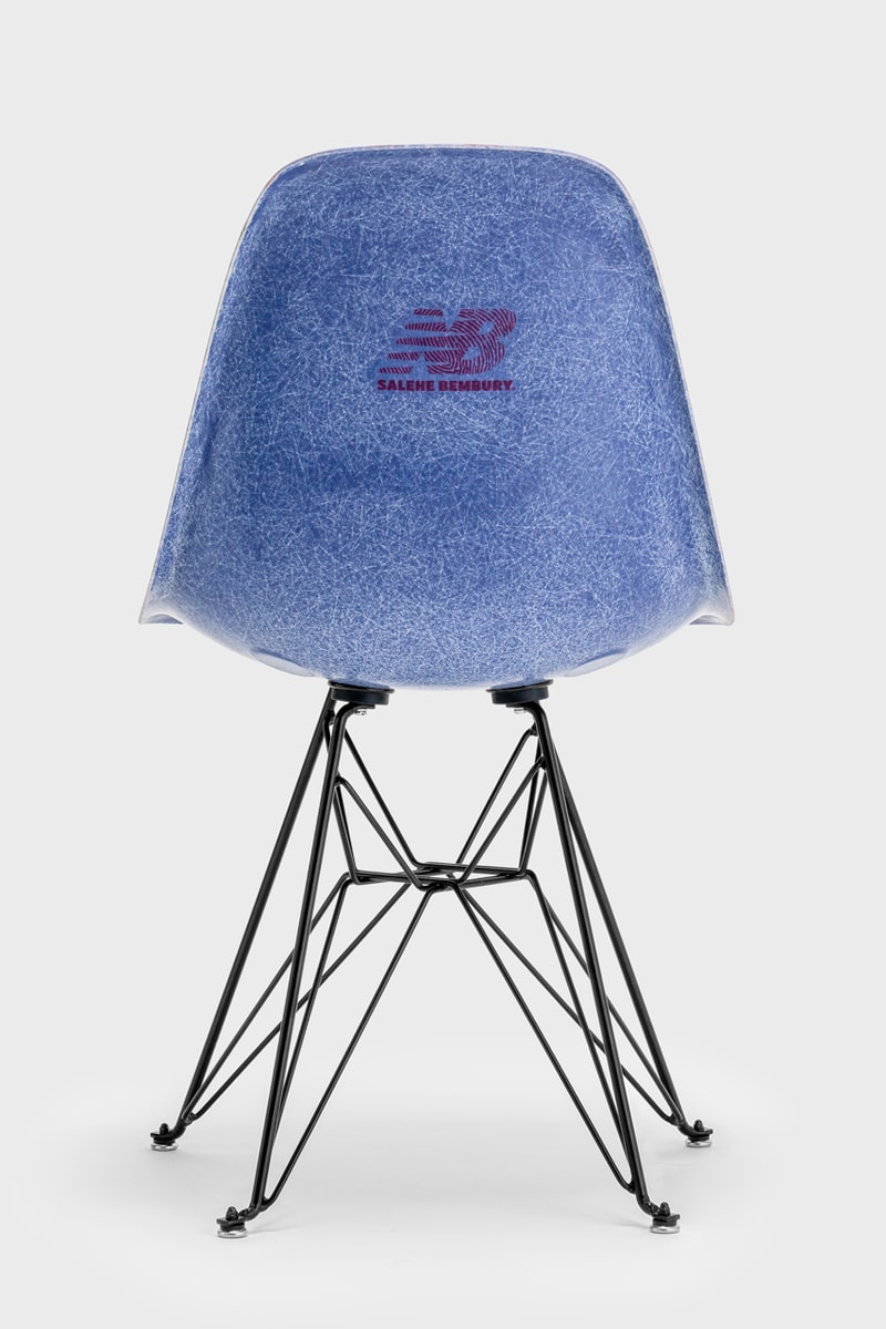 salehe bembury modernica new balance Eiffel Side Shell Chair blue purple silver 2002 official release date info photos price store list buying guide