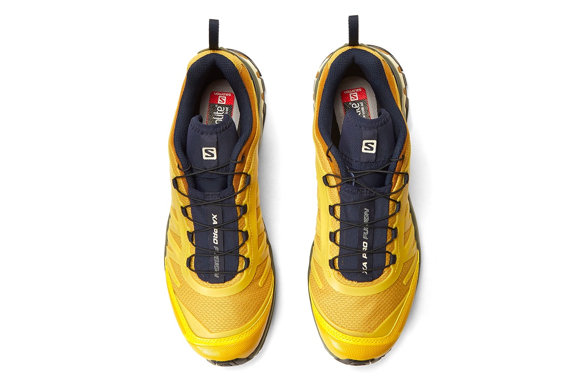 Salomon Advanced XA Pro Fusion Yellow menswear streetwear shoes sneakers footwear kicks trainers runners spring summer 2020 collection ss20