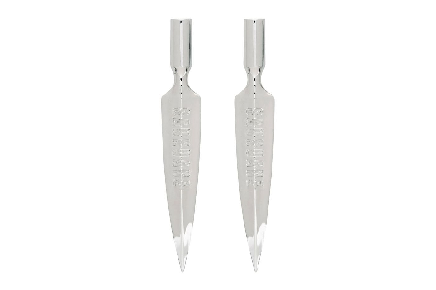 SANKUANZ Silver Blade AirPods Earrings Release Info Buy Price SSENSE