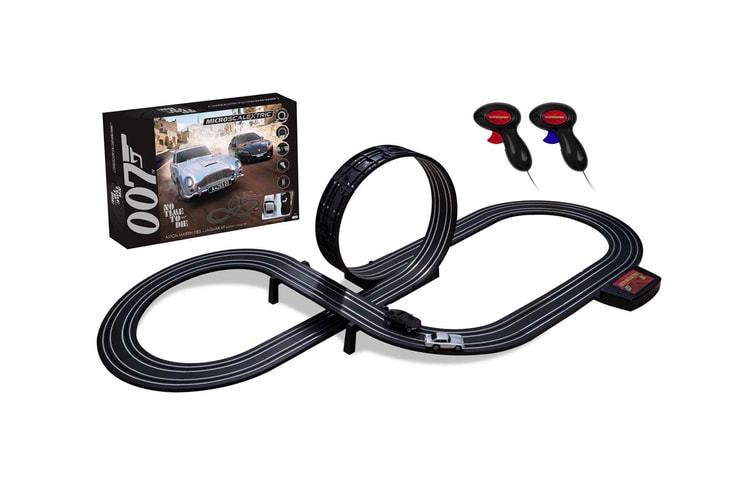 Race the Aston Martin DB5 and Jaguar XF in Scalextric's 'No Time to Die' Slot Car Set