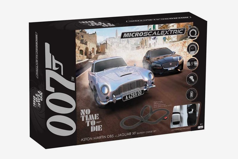 james bond race car set