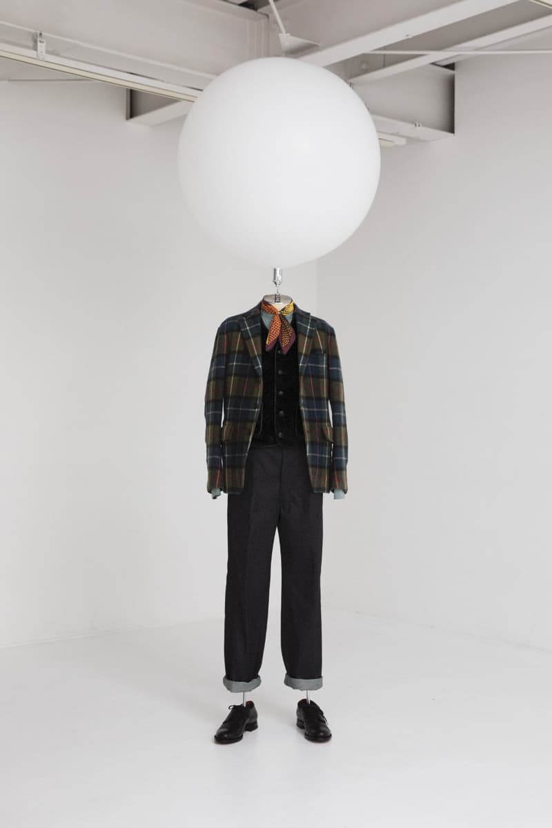 SCYE Fall Winter 2020 Lookbook menswear streetwear fw20 garments clothings jackets shirts pants coats trench checker sarotorial japanese designer