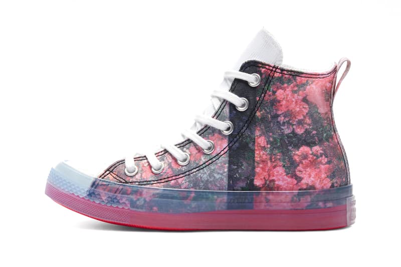 shaniqwa jarvis converse chuck taylor cx hi high 169071C teaberry white black floral print official release date info photos price store list buying guide