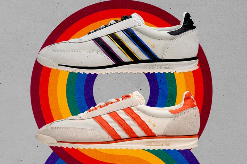 size? adidas originals SL76 montreal pack olympics release information white ecru amber orange pink gold blue buy cop purchase