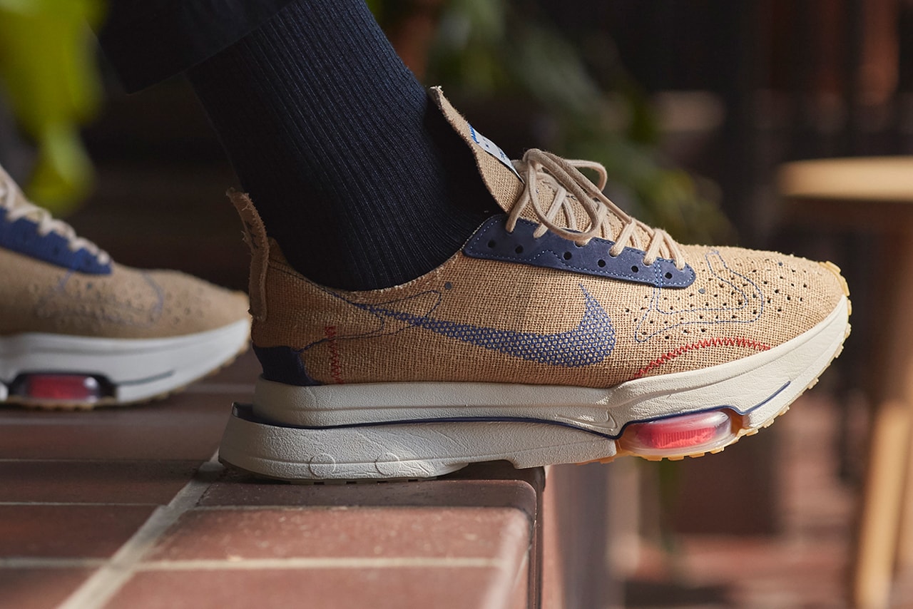 size nike air zoom type hemp london tokyo tan blue red white n 354 official release date info photos price store list buying guide