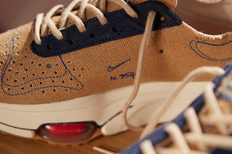 size nike air zoom type hemp london tokyo tan blue red white n 354 official release date info photos price store list buying guide