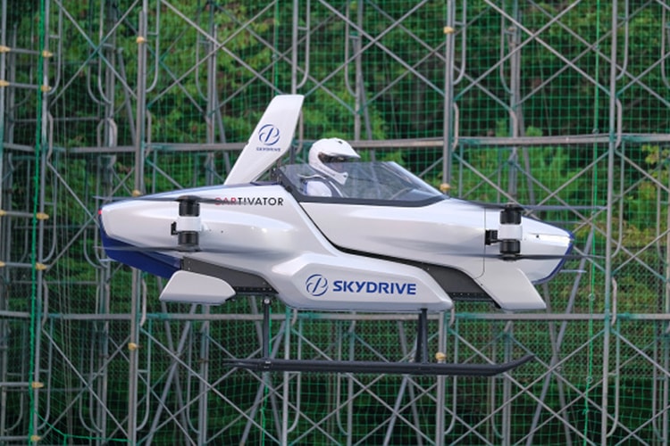SkyDrive Demonstrates Its First Piloted Flying Car