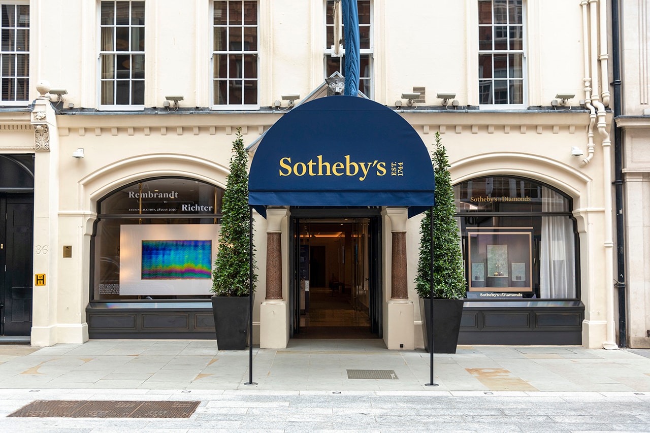 sotheby's london hong kong new york online virtual sales 10 percent covid 19 coronavirus lockdown stay in place measures details performance 2020