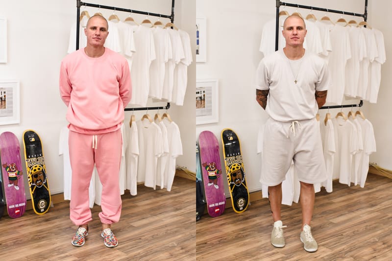 Standard Issue Tees Releases Pink and Pumice Sweatsuits, Shorts and Tees