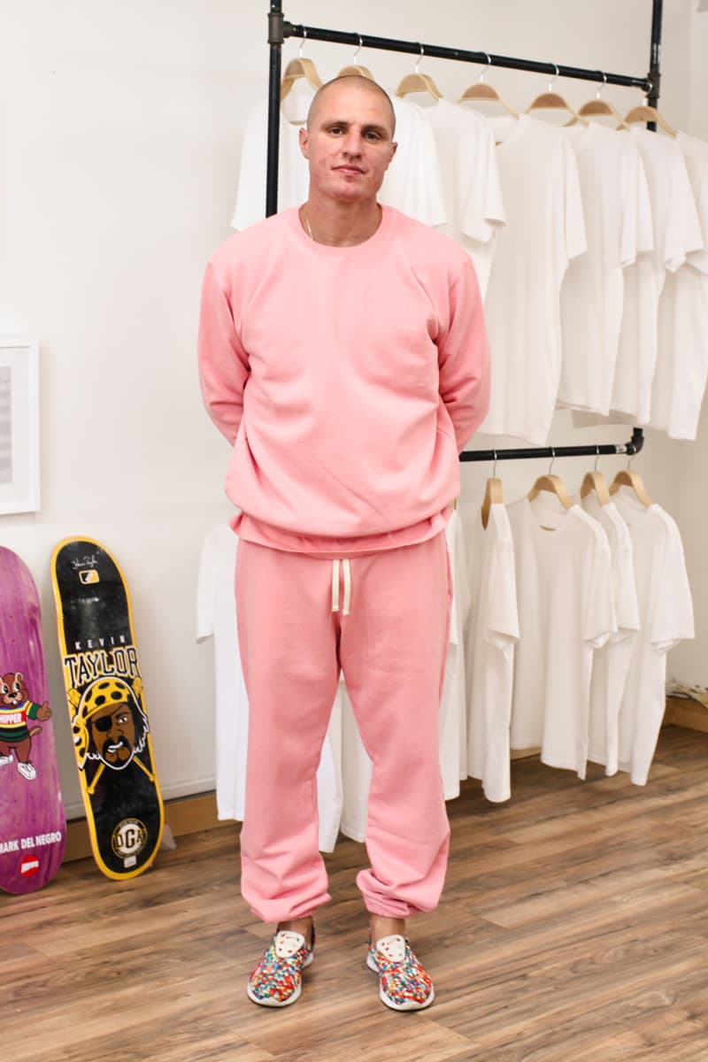 standard issue tees jsp jimmy gorecki summer 2020 drop pink pumice sweatsuits shorts crewnecks official release date info photos price store list buying guide