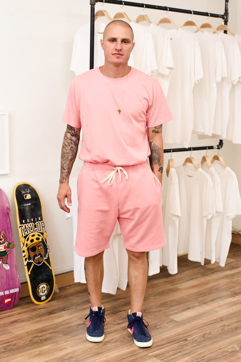 standard issue tees jsp jimmy gorecki summer 2020 drop pink pumice sweatsuits shorts crewnecks official release date info photos price store list buying guide