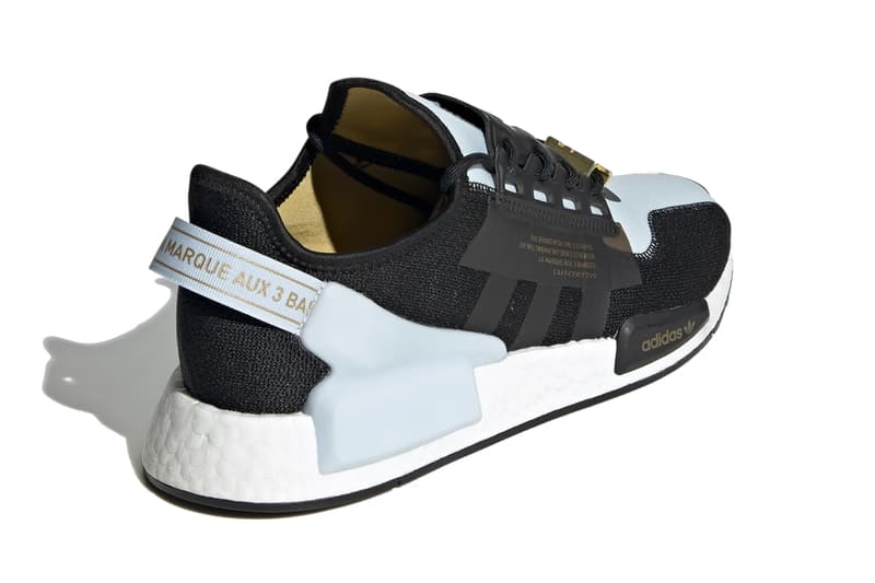 star wars adidas originals nmd r1 v2 lando calrissian FX9300 sky tint core black gold metallic official release date info photos price store list buying guide