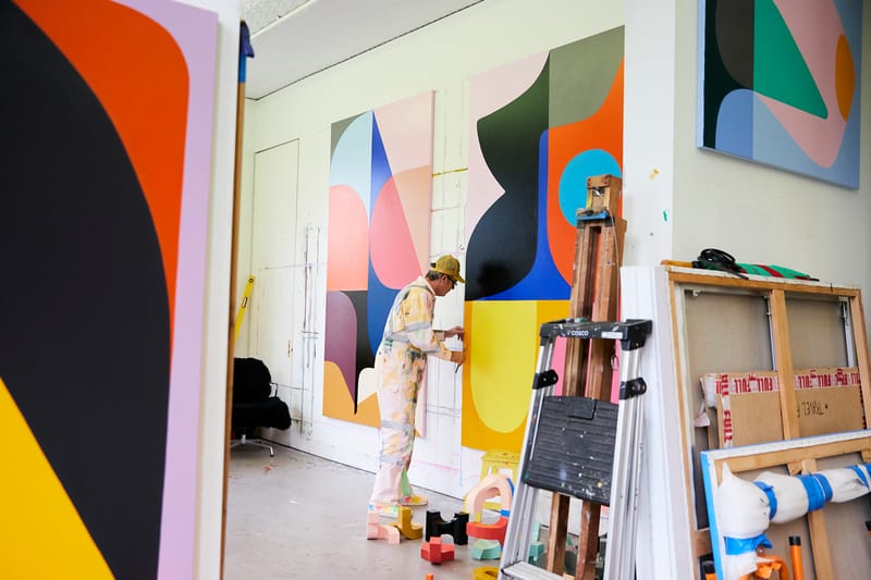 Stephen Ormandy Explores Vibration and Rhythm in Vivid Paintings