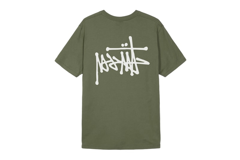 Stüssy Reflect Logo T-Shirt Release Info Buy Price Olive Moss Lavender Natural Neon Orange Black White