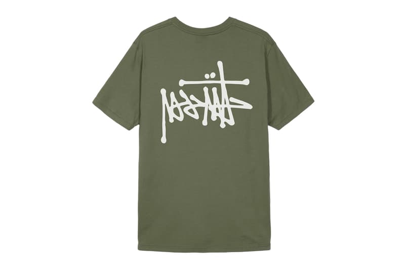 Stüssy Reflect Logo T-Shirt Release Info Buy Price Olive Moss Lavender Natural Neon Orange Black White