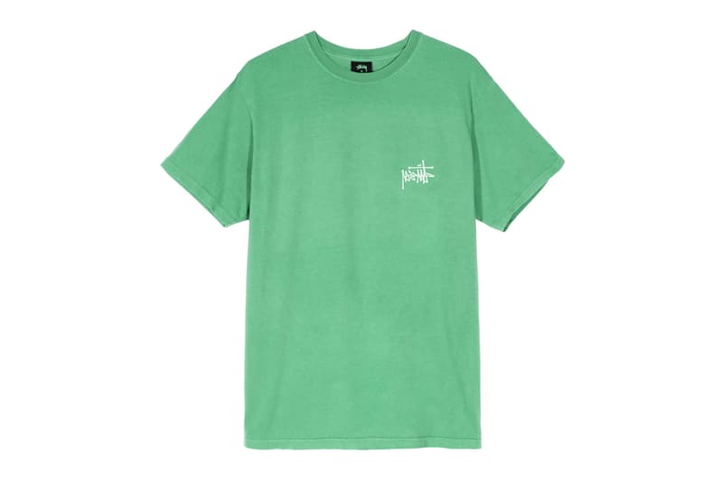 Stüssy Reflect Logo T-Shirt Release Info Buy Price Olive Moss Lavender Natural Neon Orange Black White