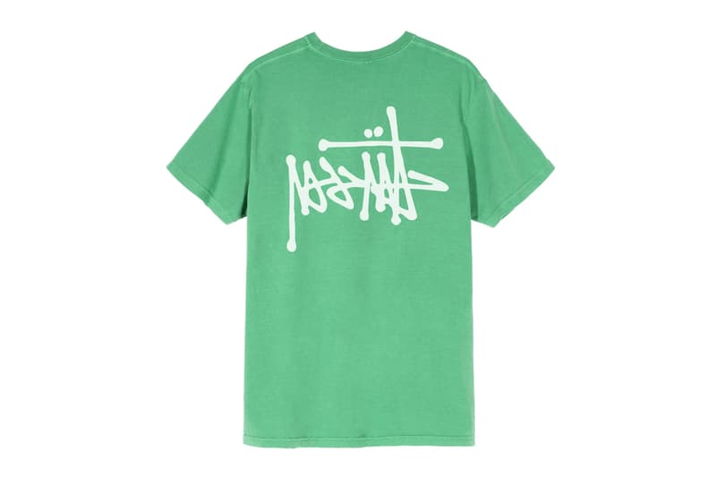 Stüssy Reflect Logo T-Shirt Release Info Buy Price Olive Moss Lavender Natural Neon Orange Black White