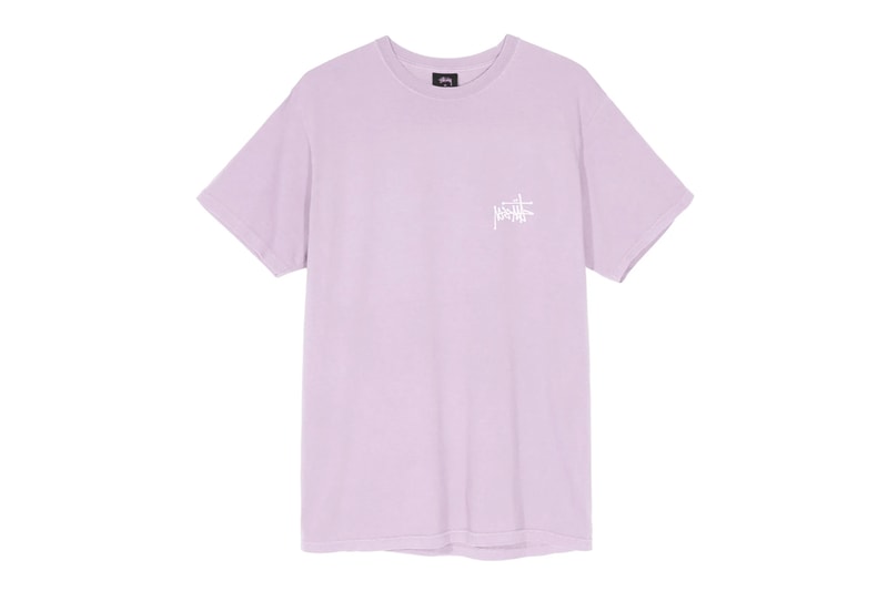 Stüssy Reflect Logo T-Shirt Release Info Buy Price Olive Moss Lavender Natural Neon Orange Black White