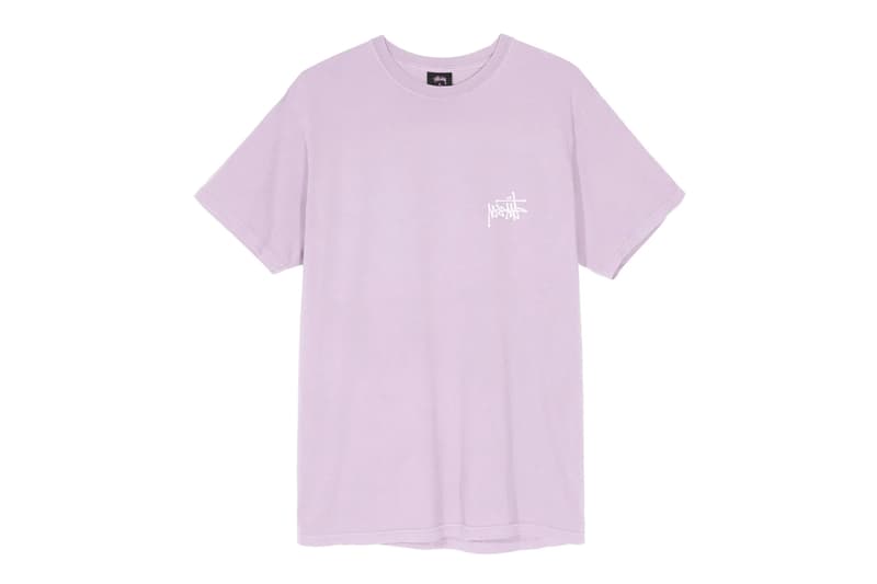 Stüssy Reflect Logo T-Shirt Release Info Buy Price Olive Moss Lavender Natural Neon Orange Black White