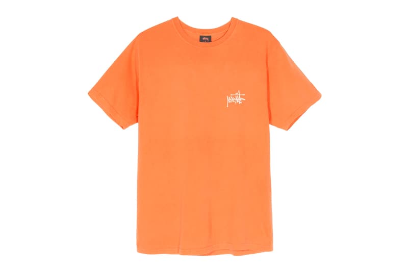 Stüssy Reflect Logo T-Shirt Release Info Buy Price Olive Moss Lavender Natural Neon Orange Black White