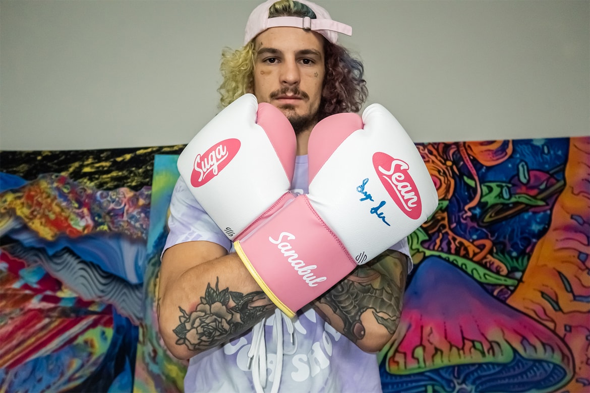 Sugar Sean O Malley X Sanabul Cotton Candy Boxing Gloves Hypebeast