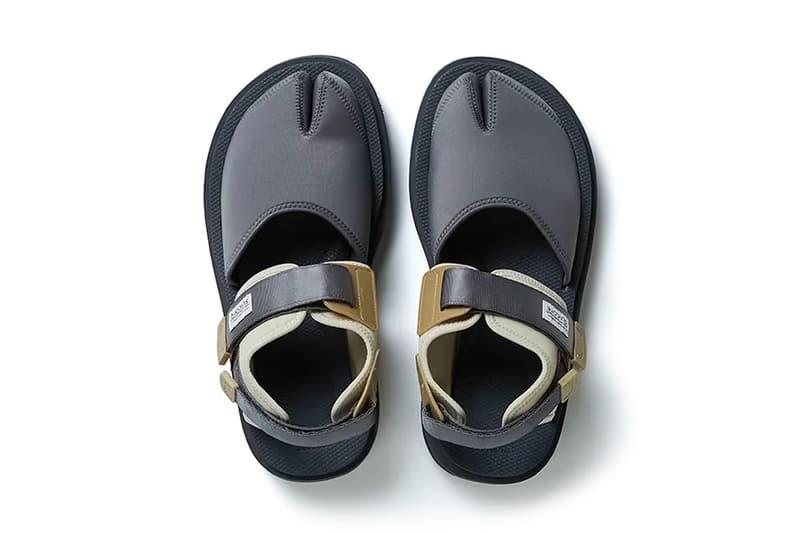 GOOPiMADE Suicoke Mythology Sandal Release spring summer 2020 collection collaborations slides sandals footwear tabi silhuoette bita-v