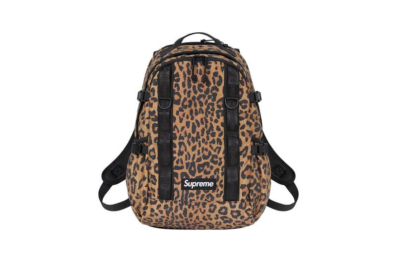 supreme cheetah backpack
