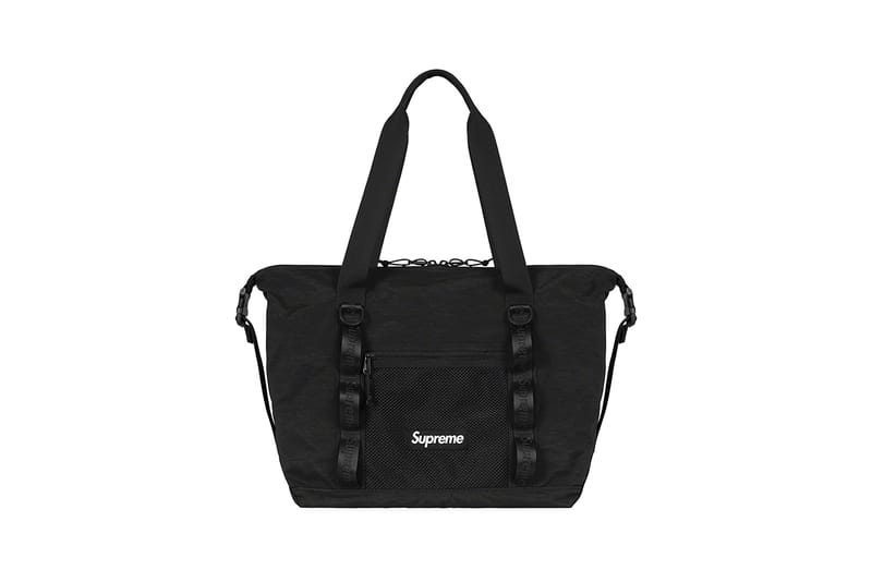 supreme handbag black