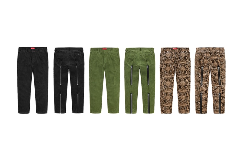 Supreme Fall/Winter 2020 Pants Release Info Date Buy Price Jeans Sweatpants Trousers Overalls