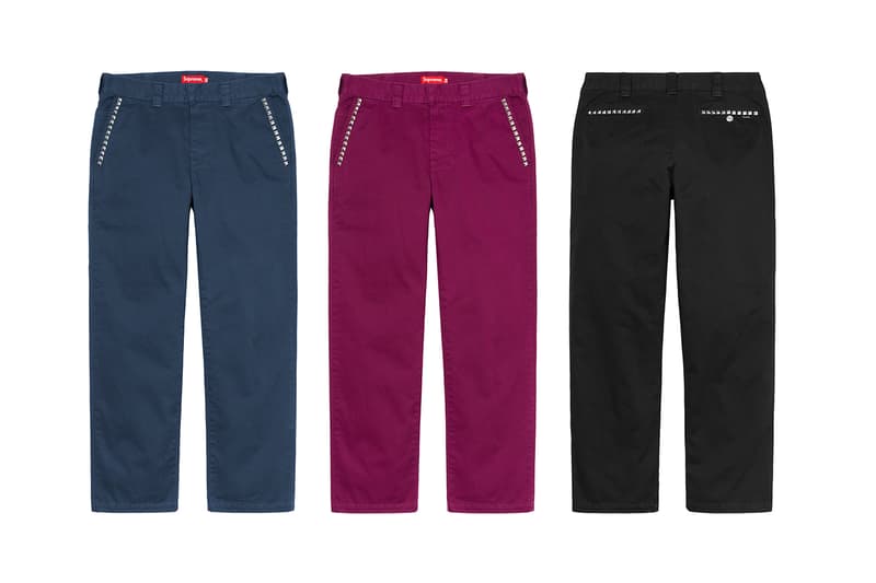 Supreme Fall/Winter 2020 Pants Release Info Date Buy Price Jeans Sweatpants Trousers Overalls