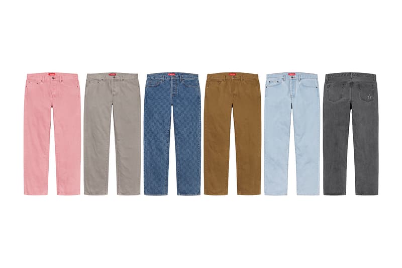 Supreme Fall/Winter 2020 Pants Release Info Date Buy Price Jeans Sweatpants Trousers Overalls