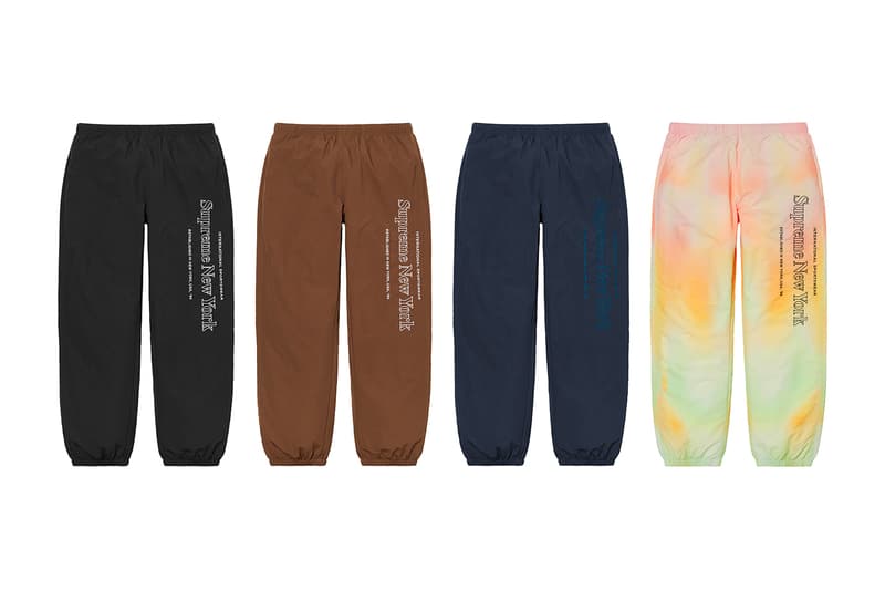 Supreme Fall/Winter 2020 Pants Release Info Date Buy Price Jeans Sweatpants Trousers Overalls