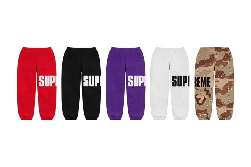 Supreme Fall/Winter 2020 Pants Release Info Date Buy Price Jeans Sweatpants Trousers Overalls