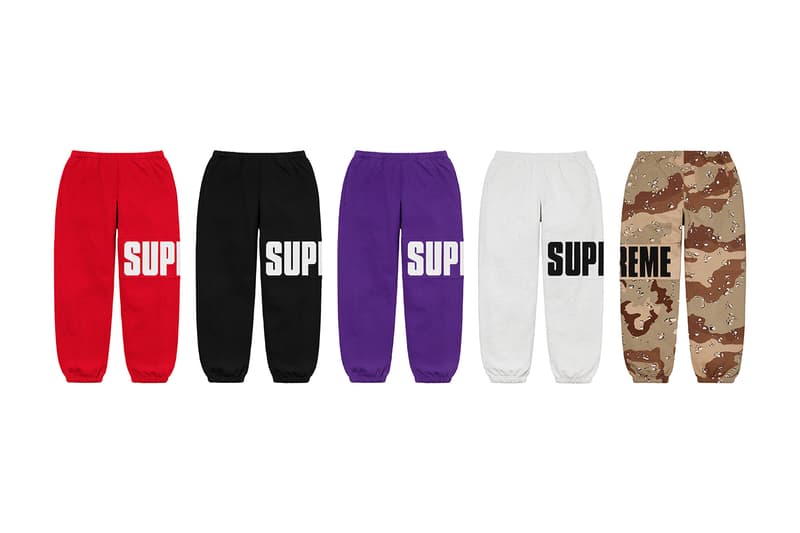 Supreme Fall/Winter 2020 Pants Release Info Date Buy Price Jeans Sweatpants Trousers Overalls