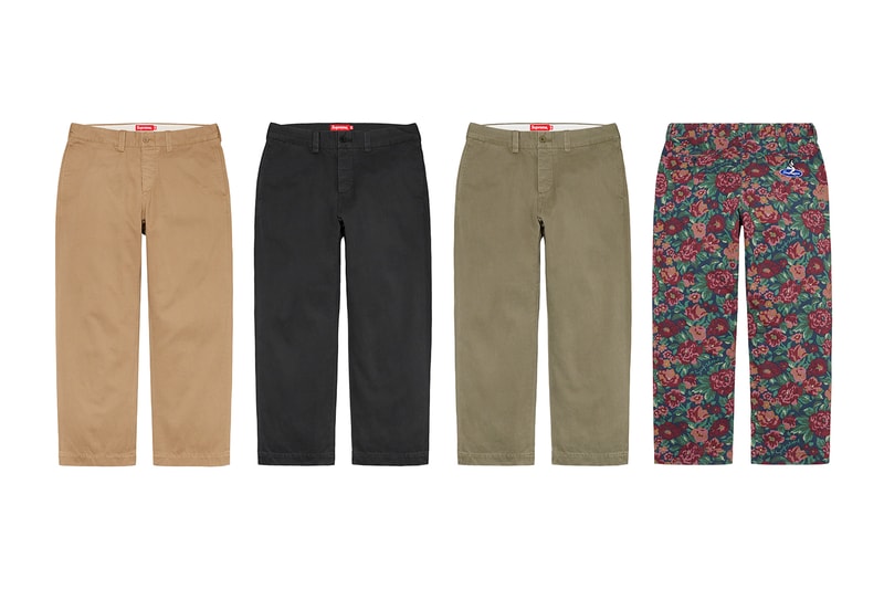 Supreme Fall/Winter 2020 Pants Release Info Date Buy Price Jeans Sweatpants Trousers Overalls